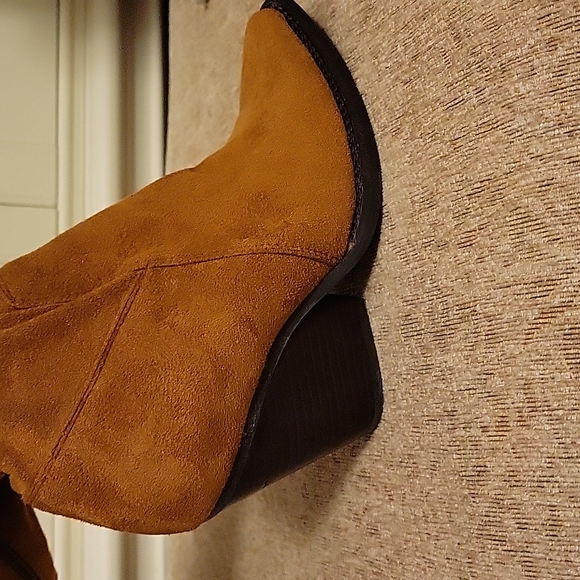 Jeffrey Campbell Soft Suede Boots Cognac Gorgeous New Size 6 ๐ฅ - Picture 5 of 6
